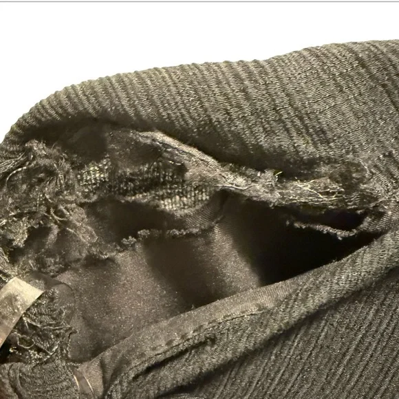 Fashion Nova- Gia Tiered Ruffle Mini Dress -Black- XL- LBD HoCo-Small Flaw- NWT - Picture 10 of 10